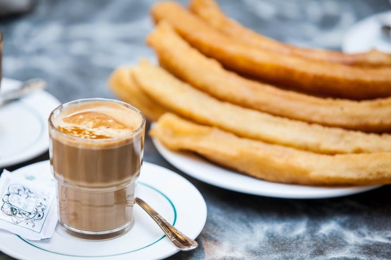 Churros with Coffee